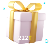 Receba seus bônus de boas-vindas no 222T